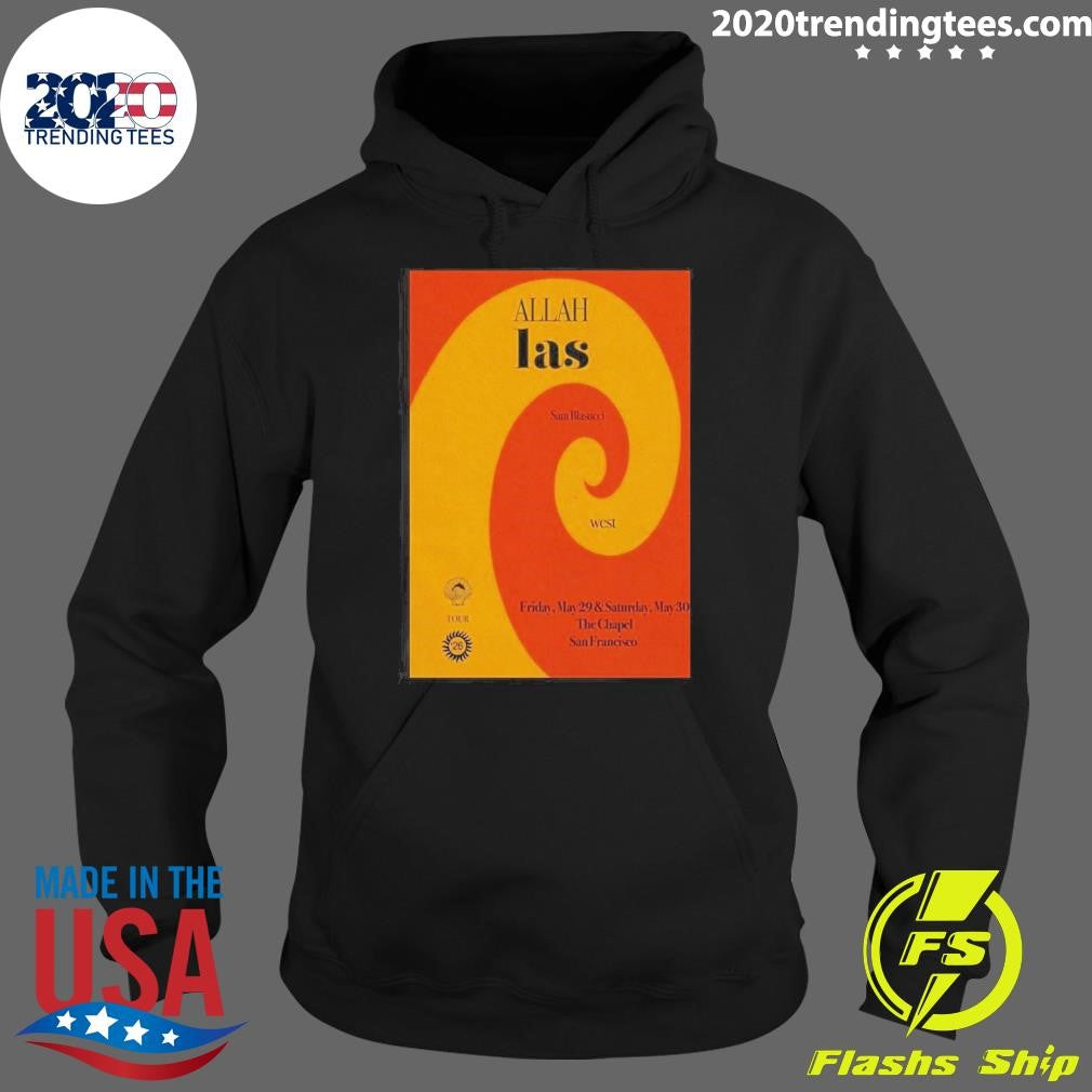 Allah-las + Sam Blasucci San Francisco, Ca May 29 2026 Poster Shirt