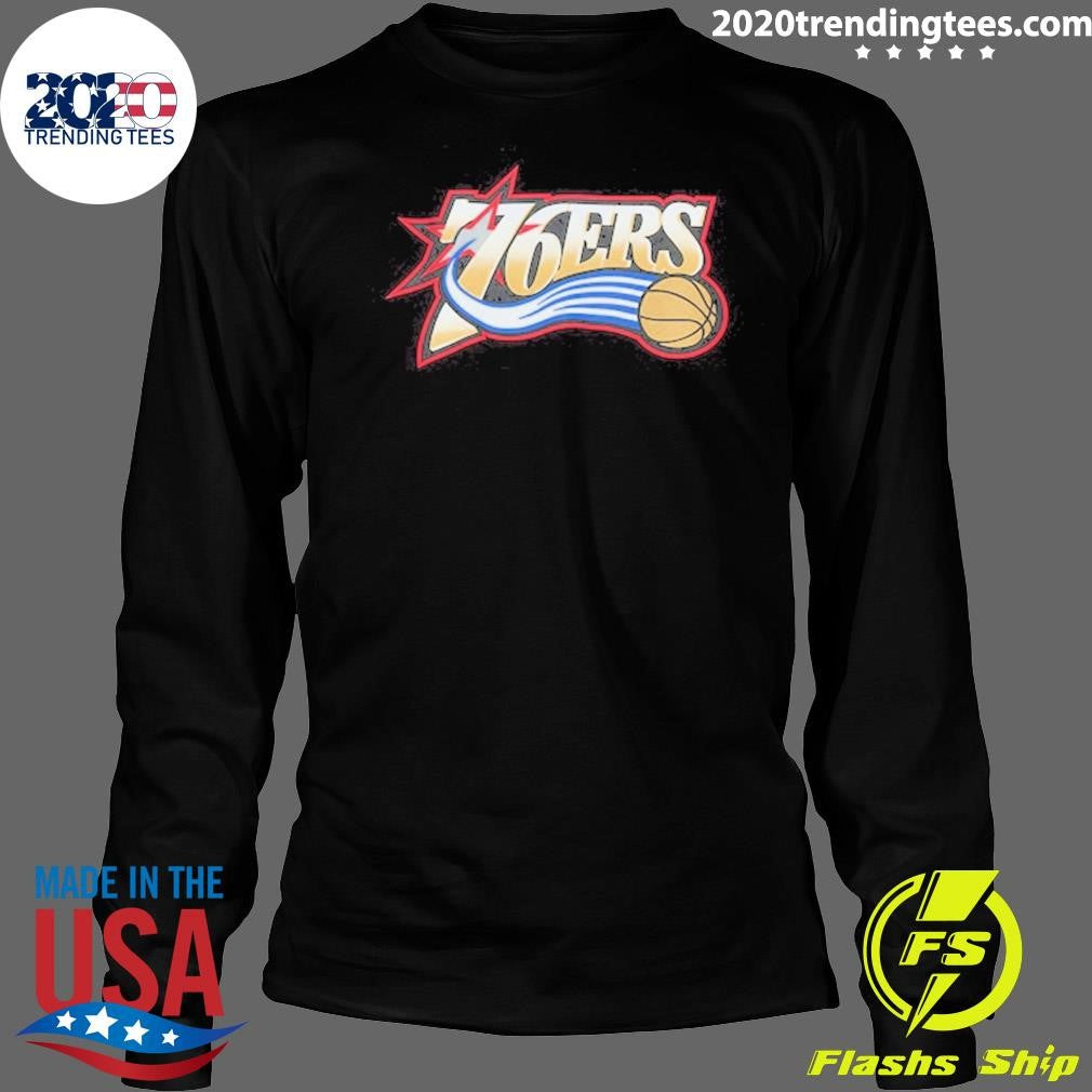 Allen Iverson Philadelphia 76ers Mitchell & Ness Playmaker Shirt