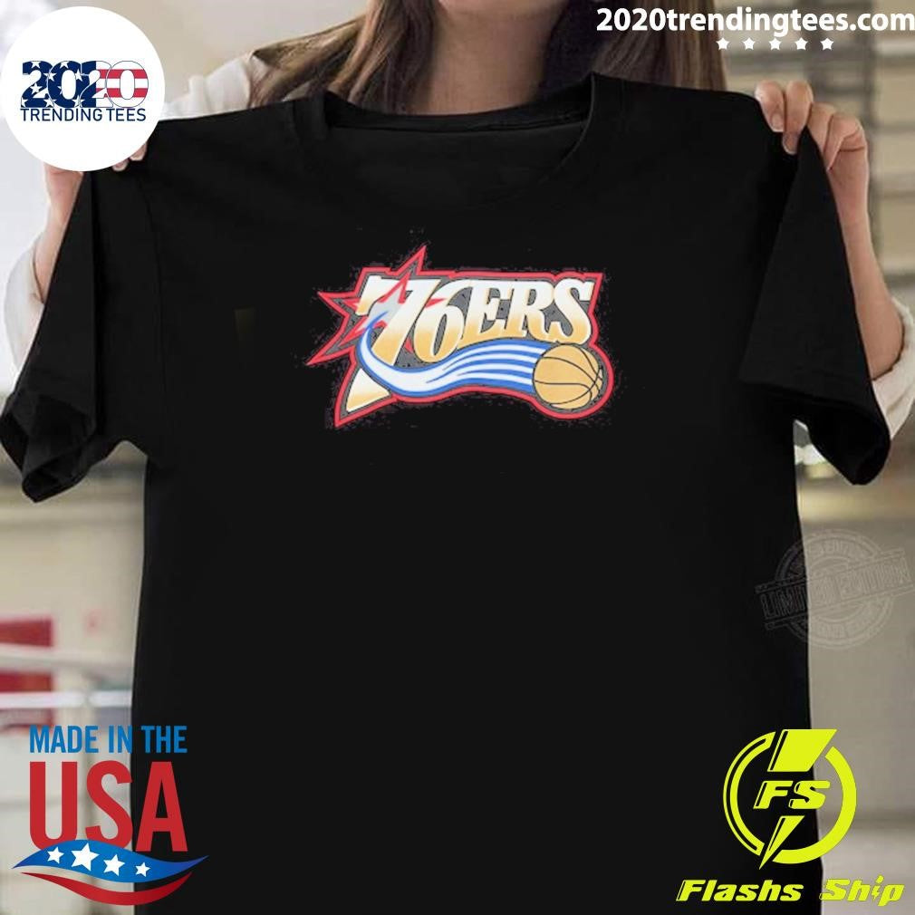 Allen Iverson Philadelphia 76ers Mitchell & Ness Playmaker Shirt