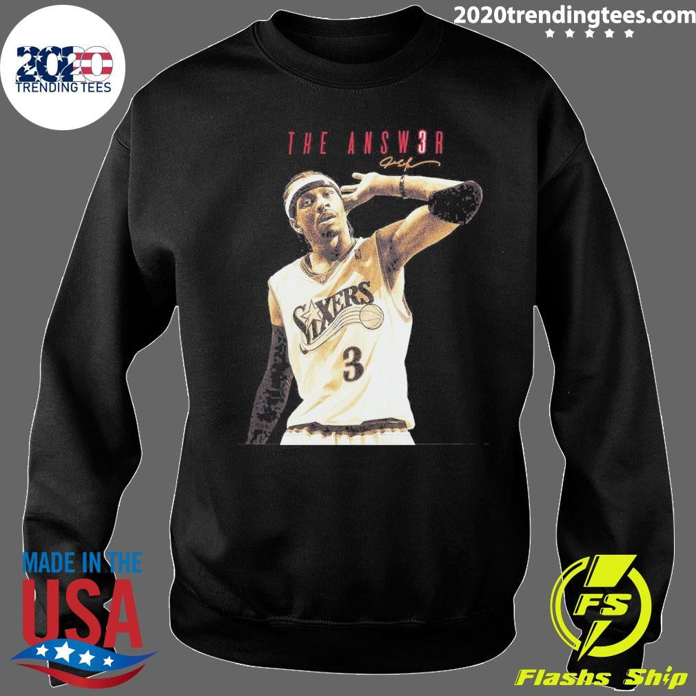 Allen Iverson Philadelphia 76ers Mitchell & Ness The Answer 2026 Shirt