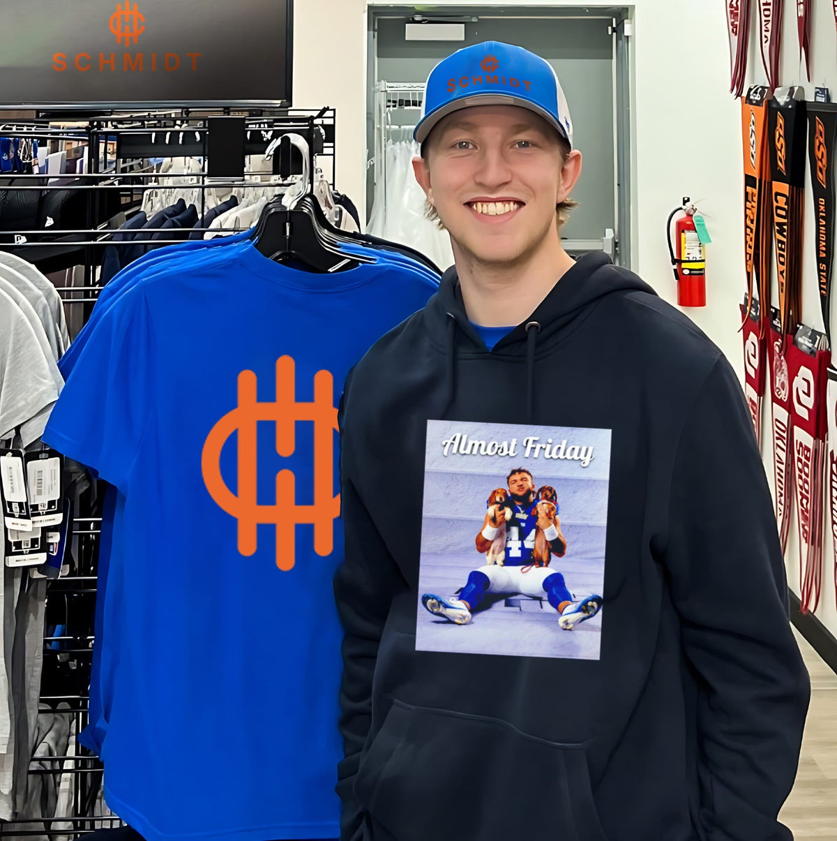 Almost Friday Skatt 44 New York Giants shirt