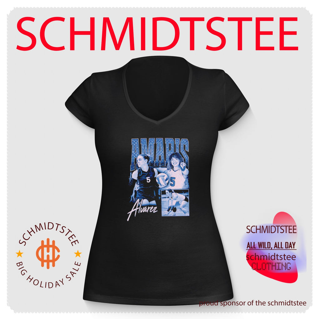 Amaris Alvarez Volleyball Player Collage shirt