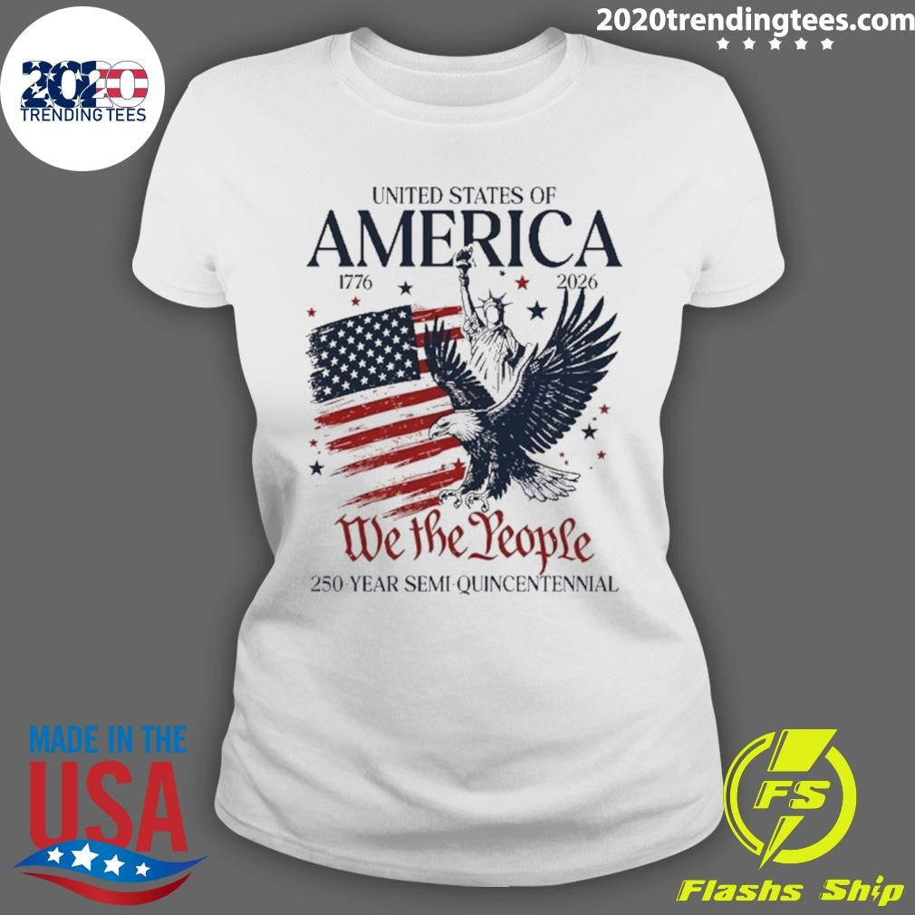America 250 We The People United States Of America Flag 1776 2026 Shirt