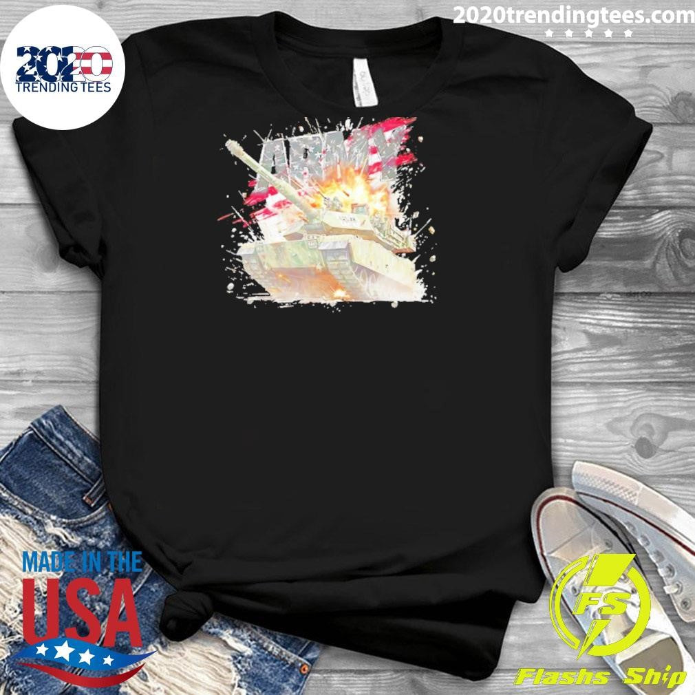 America Army M1 Abrams Tank Classic Shirt