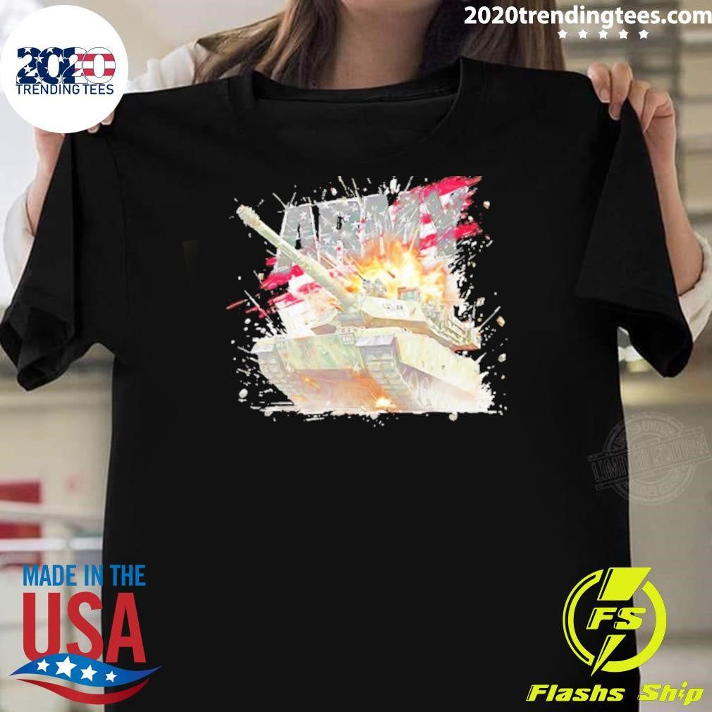 America Army M1 Abrams Tank Classic Shirt