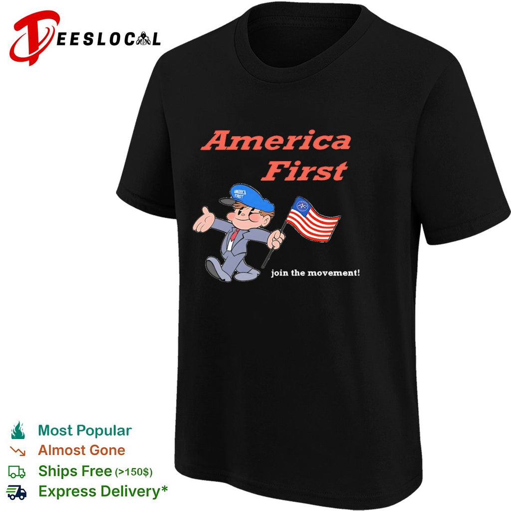 America First join the movement AF patriotic symbol shirt