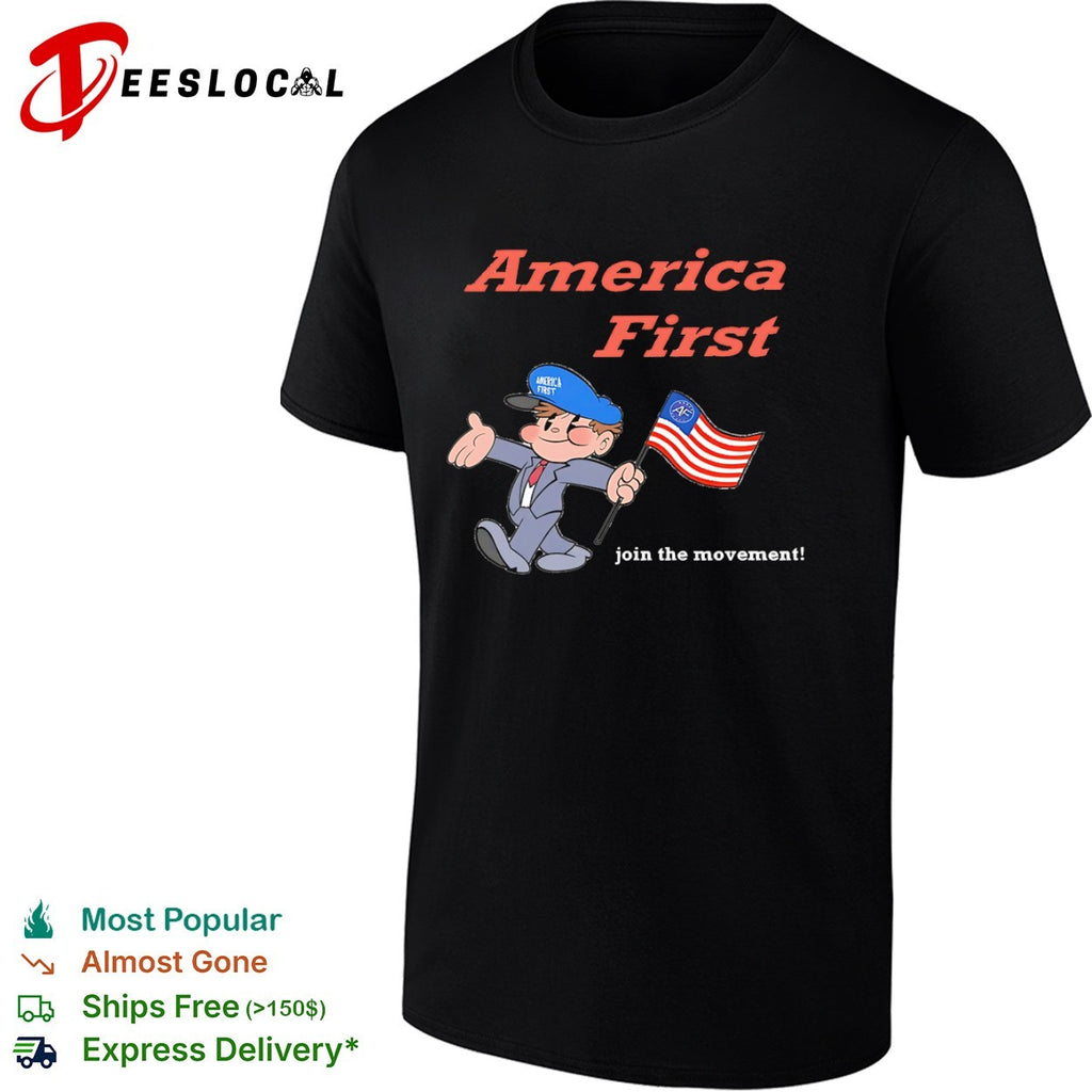 America First join the movement AF patriotic symbol shirt