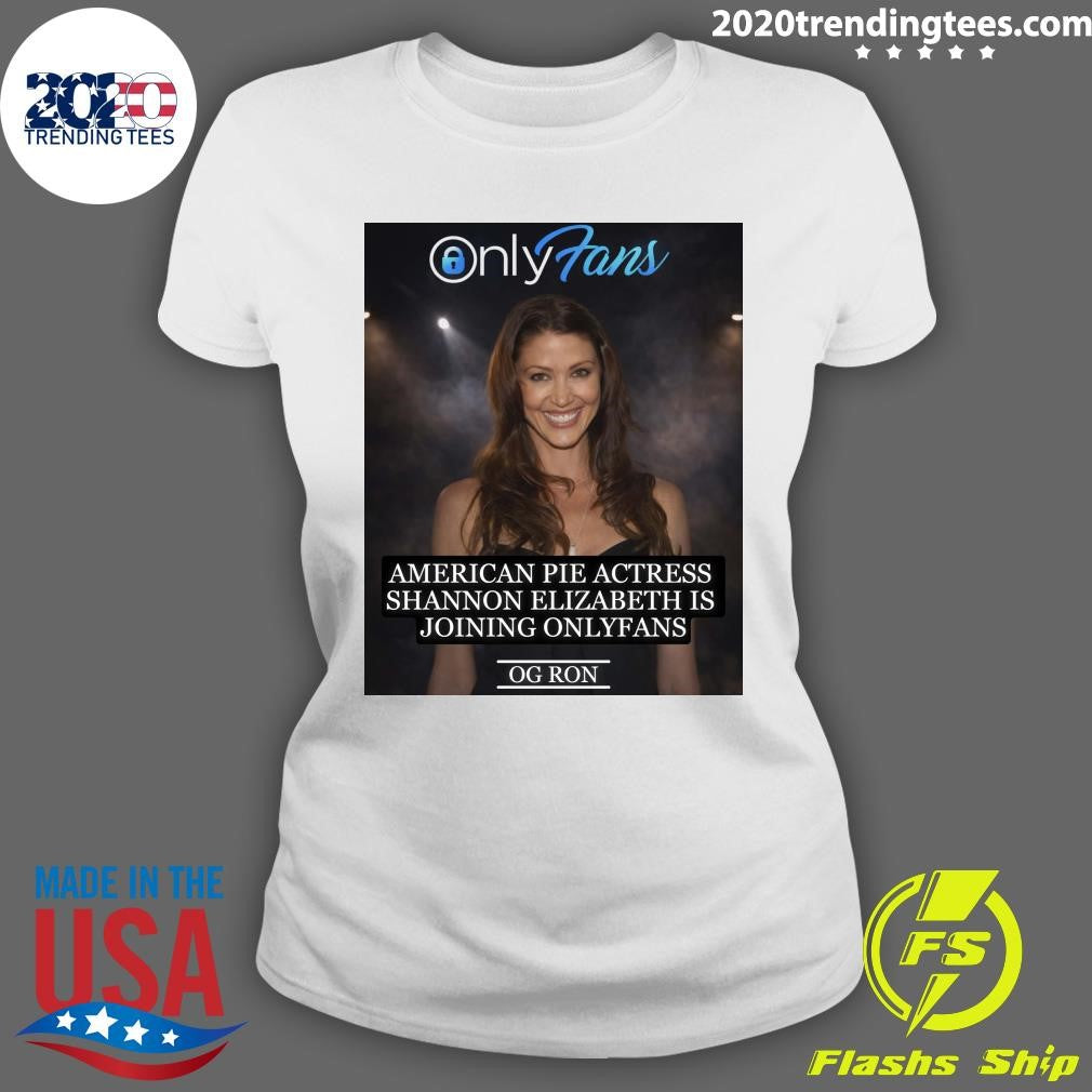 American Pie Actress Shannon Elizabeth Is Joining Onlyfans Shirt