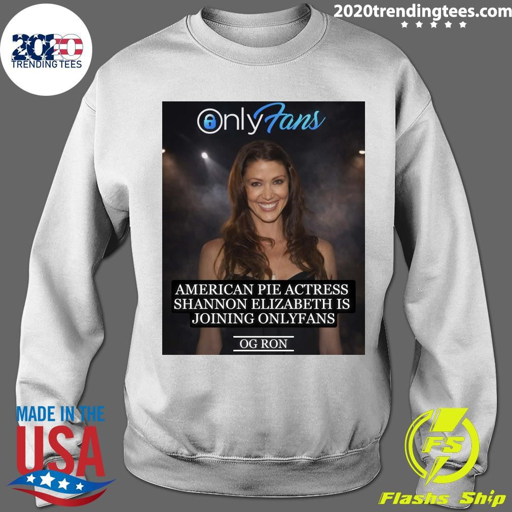 American Pie Actress Shannon Elizabeth Is Joining Onlyfans Shirt