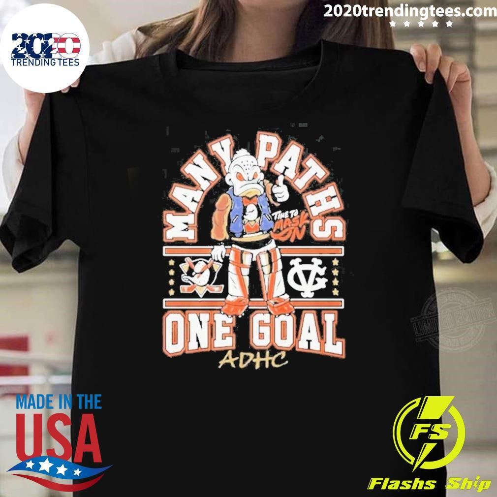 Anaheim Ducks Many Paths One Goal ADHC Shirt