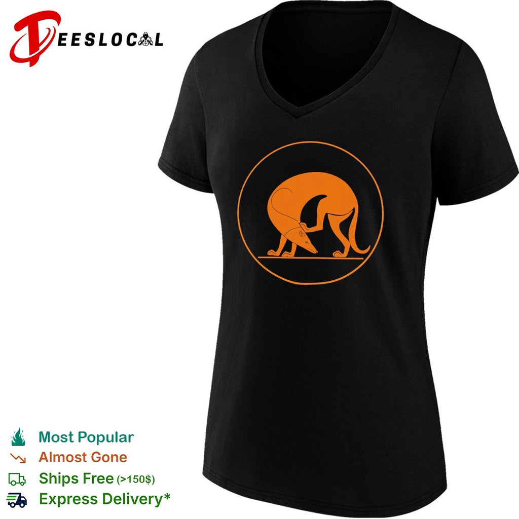 Ancient Greek Pottery Style Greyhound Dog Minimalist shirt