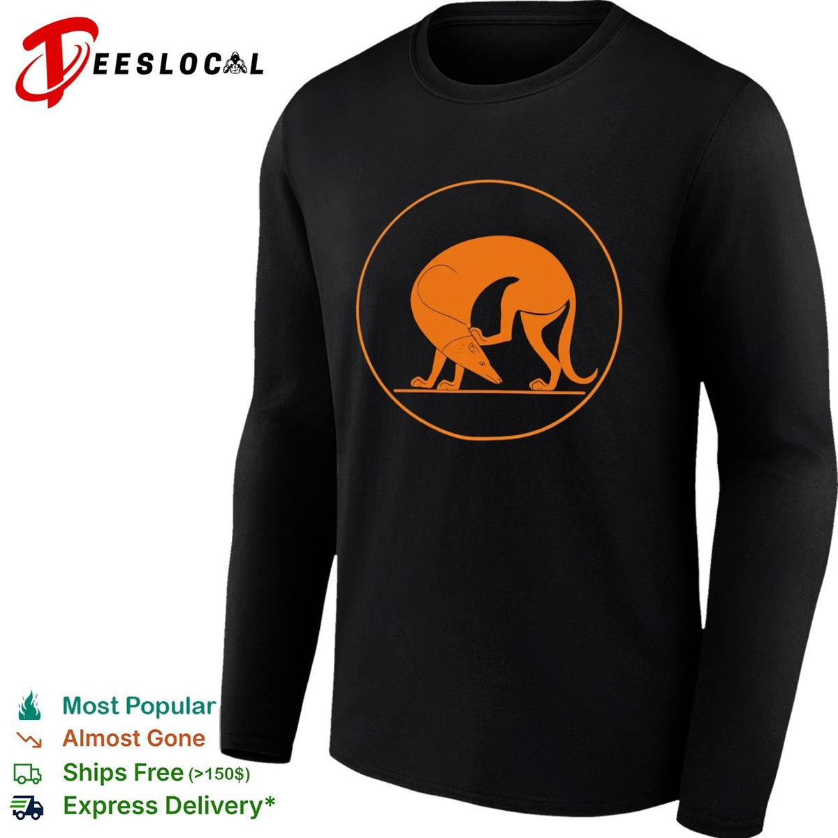 Ancient Greek Pottery Style Greyhound Dog Minimalist shirt