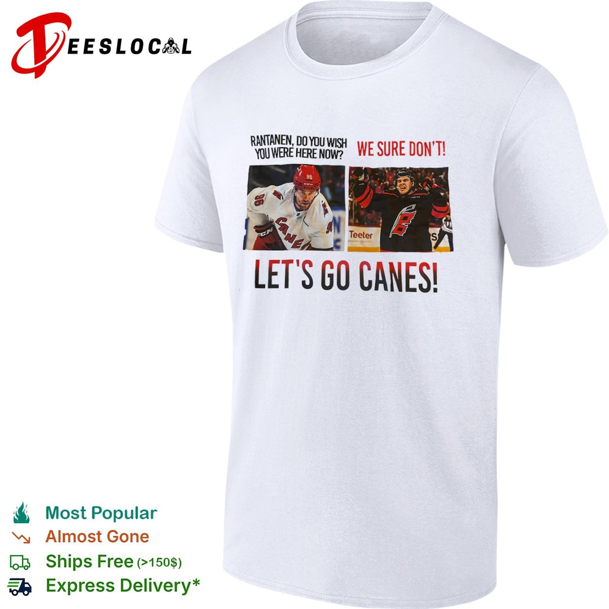 Andrei Svechnikov Carolina Hurricanes NHL Rantanen Do You Wish We Sure Don’t Shirt