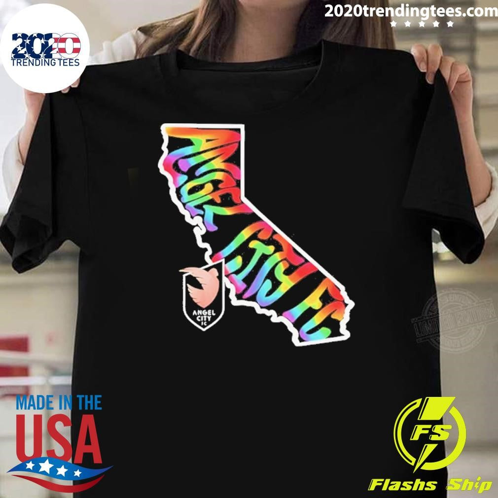 Angel City Fc Groovy Pride State 2026 Shirt