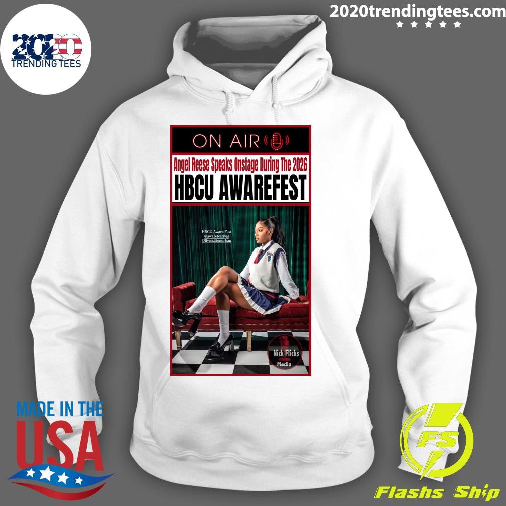 Angel Reese at the 2026 HBCU Awarefest in Atlanta Shirt