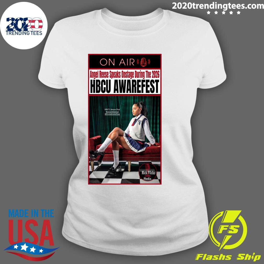 Angel Reese at the 2026 HBCU Awarefest in Atlanta Shirt