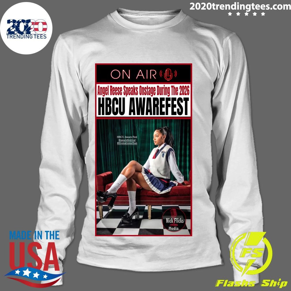 Angel Reese at the 2026 HBCU Awarefest in Atlanta Shirt