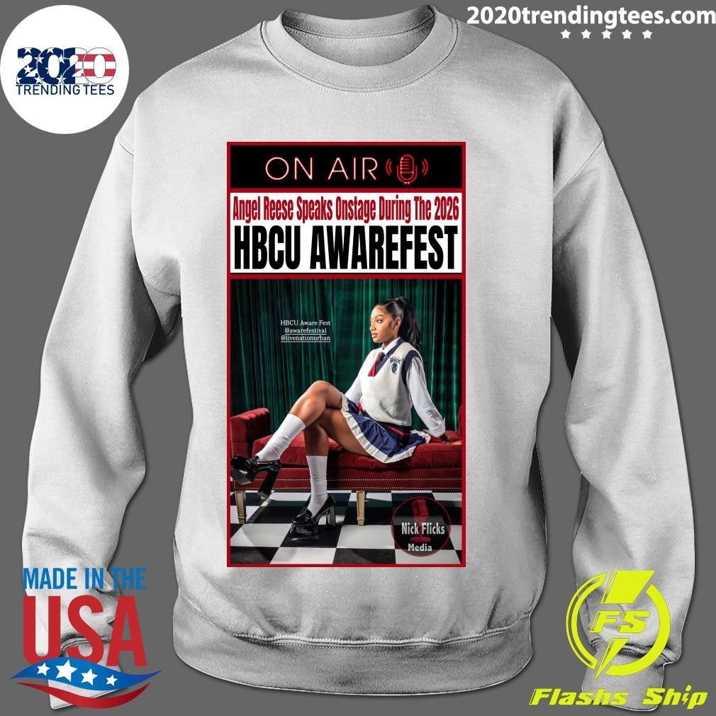 Angel Reese at the 2026 HBCU Awarefest in Atlanta Shirt