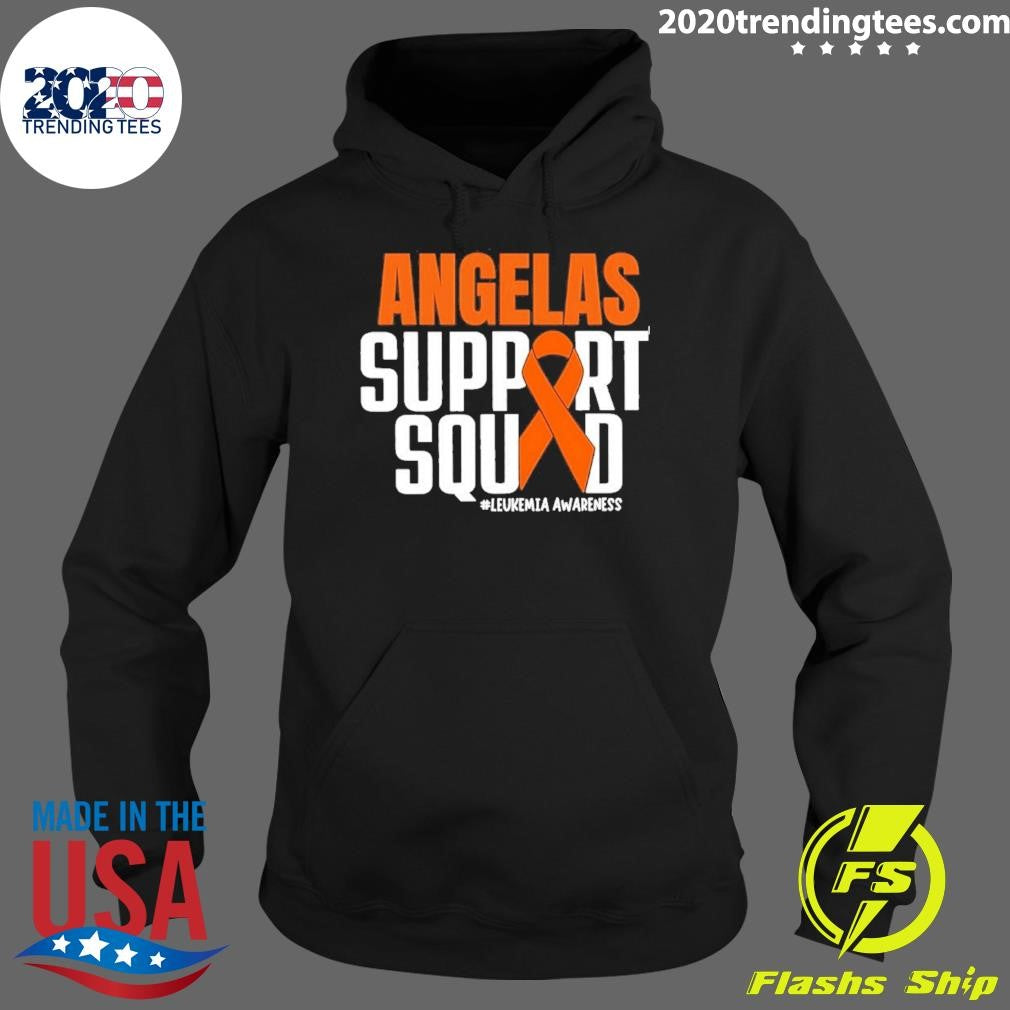 Angela Support Squad Leukemia Awareness Shirt