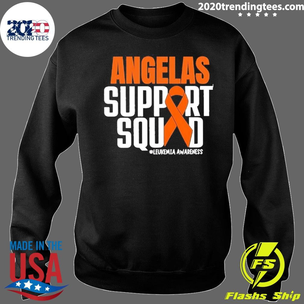 Angela Support Squad Leukemia Awareness Shirt
