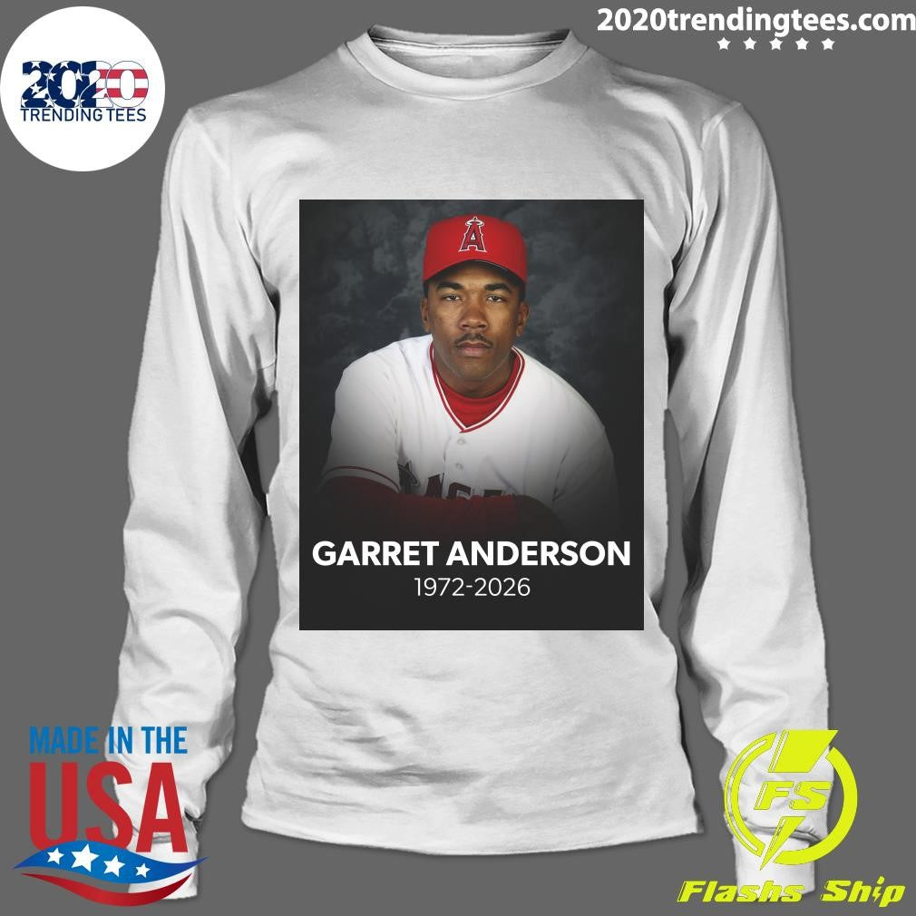 Angels Hall Of Famer Garret Anderson Has Passed Away At The Age Of 53 Shirt