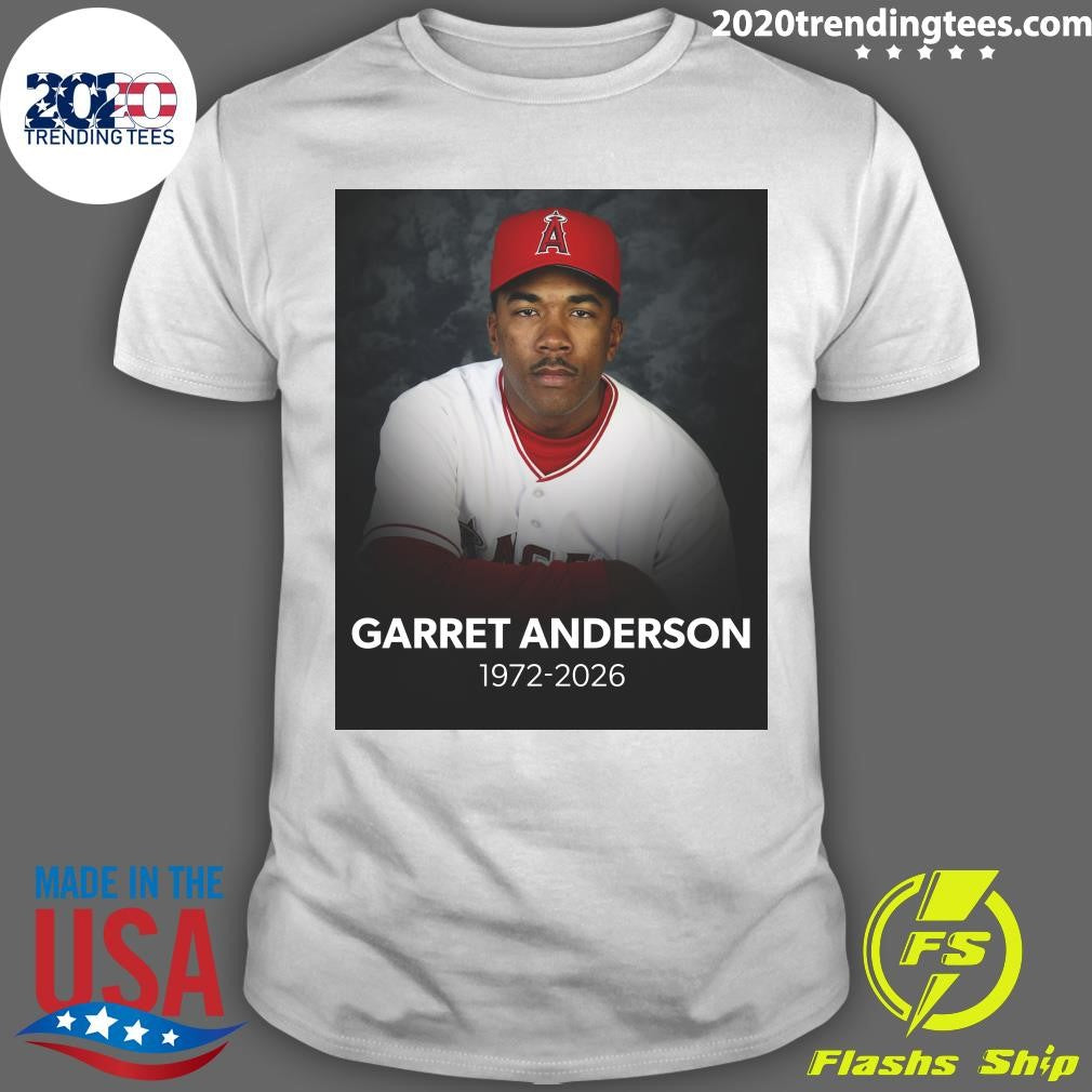 Angels Hall Of Famer Garret Anderson Has Passed Away At The Age Of 53 Shirt