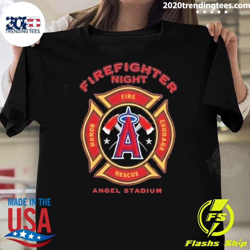Angels Stadium Firefighter Appreciation Night 2026 Shirt