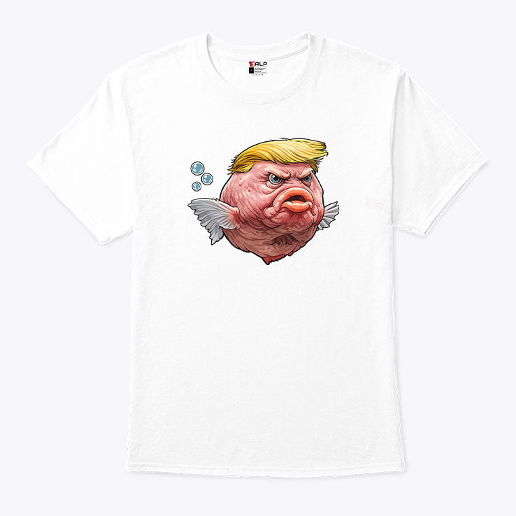 Angry Fish Political Satire Trump Shirt