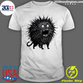 Angry Wild Spiky Black Cat Meme Shirt