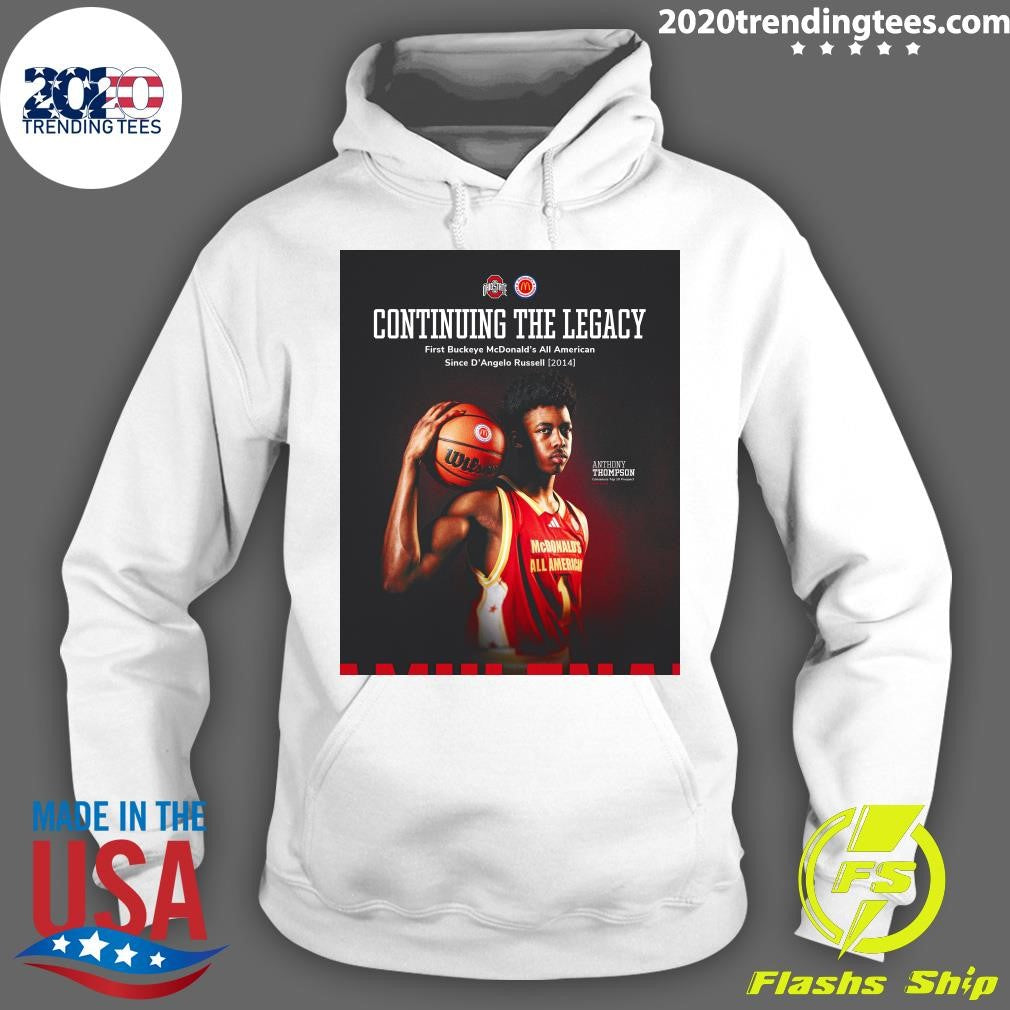 Anthony Thompson Continuing The Legacy First Buckeye Mcdonald’s All American Since D’angelo Russell 2014 Shirt