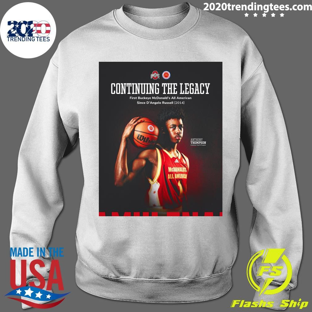 Anthony Thompson Continuing The Legacy First Buckeye Mcdonald’s All American Since D’angelo Russell 2014 Shirt