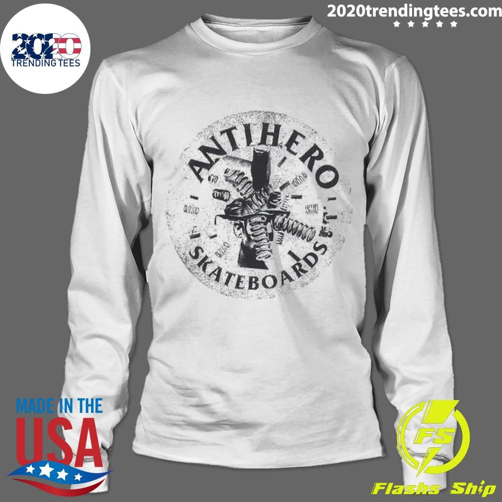 Antihero Engineering Heather Cream Skateboard Shirt