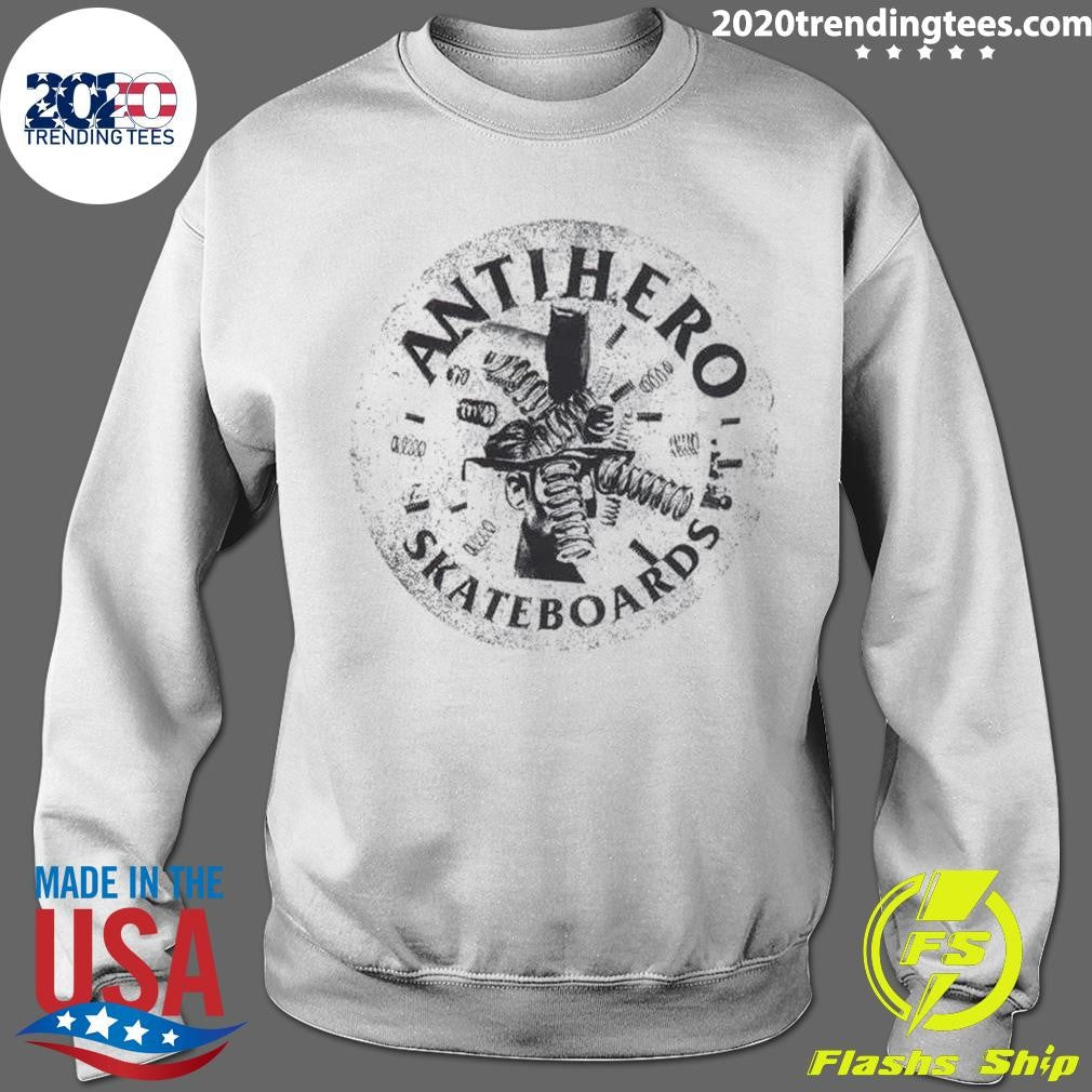 Antihero Engineering Heather Cream Skateboard Shirt
