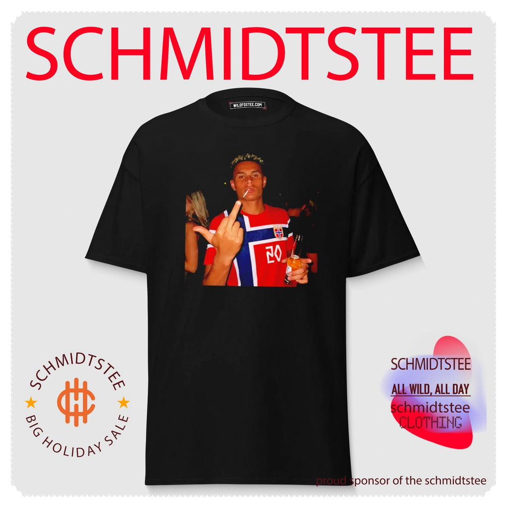 Antonio Nusa Norway National Football Team middle finger shirt