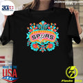 Antonio Spurs Fiesta Basketball Floral Nba Playoffs 2026 Shirt