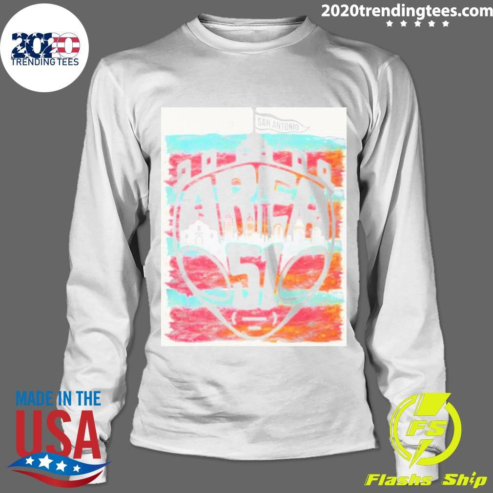 Area 51 Fiesta Spurs Victor Wembanyama San Antonio Spurs Nba Colorful 2026 Shirt