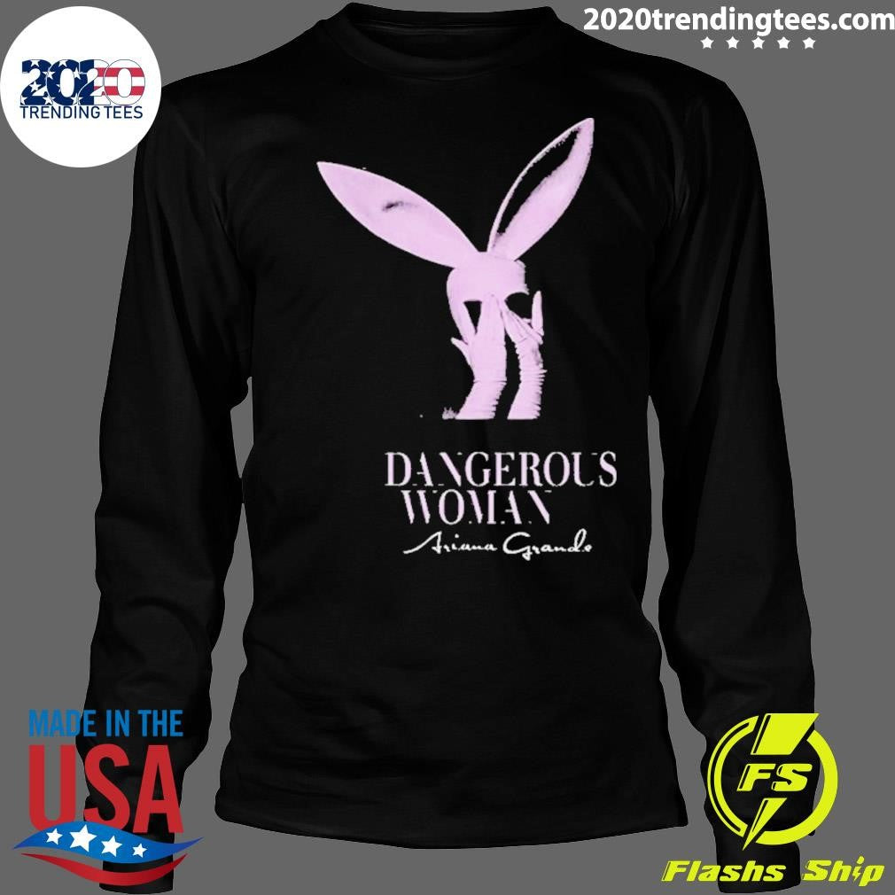 Ariana Grande Merch New Song Dangerous Woman 10 Logo Shirt