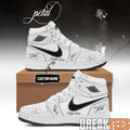 Ariana Grande Petal Album Custom AJ1 Shoes