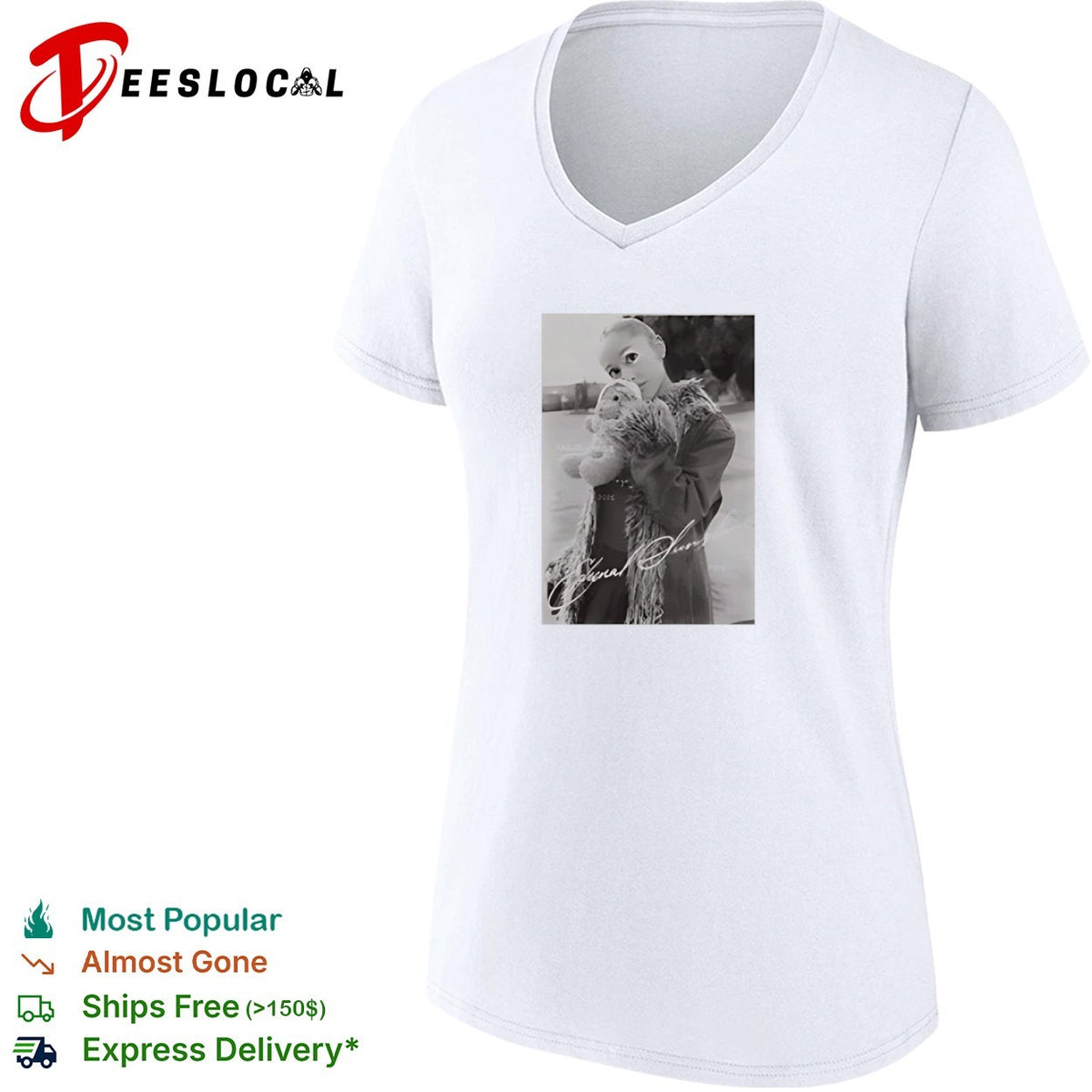 Ariana Grande eternal sunshine teddy bear shirt