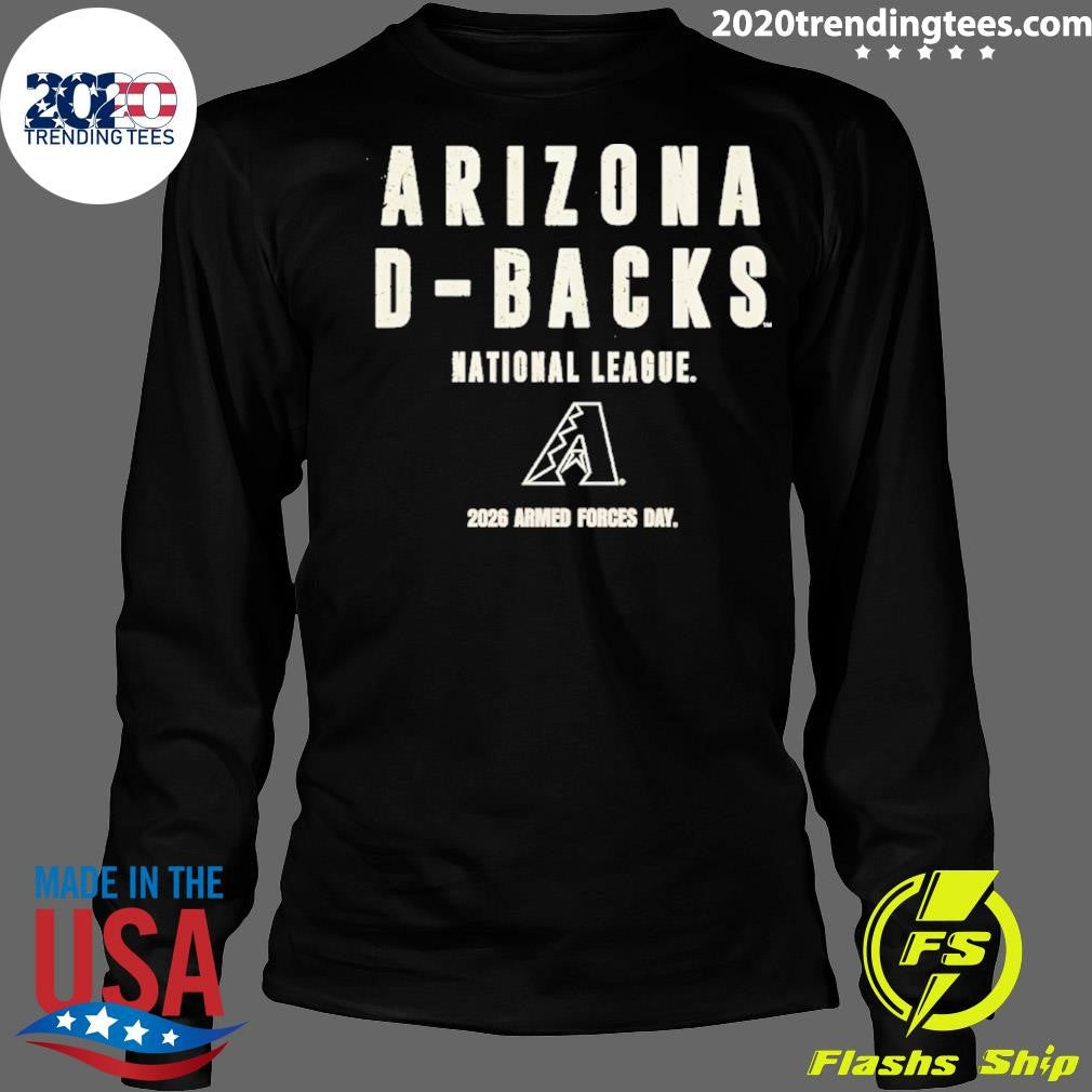 Arizona Diamondbacks National League 2026 Armed Forces Day Shirt
