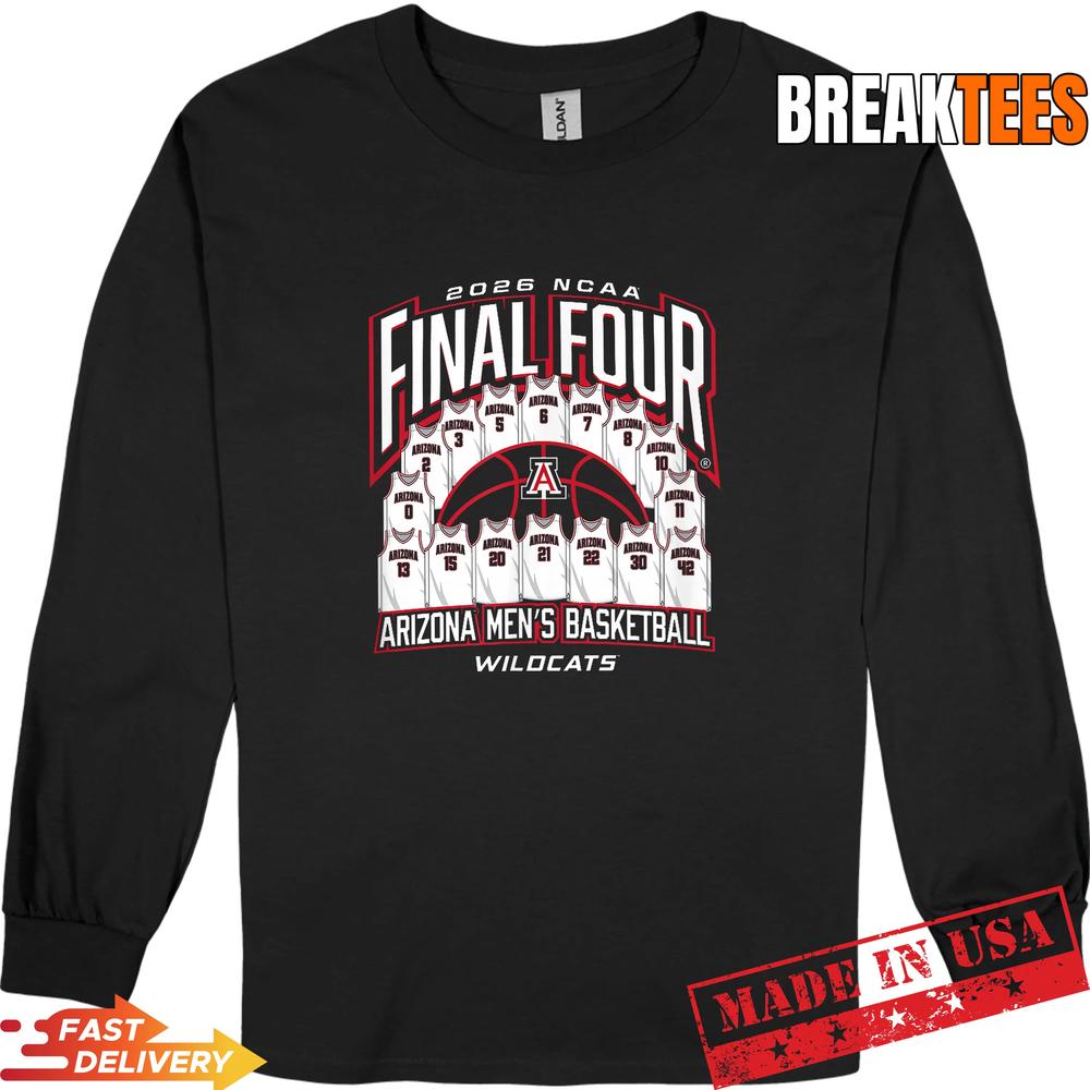 Arizona Men’s Basketball Final Four 2026 T-Shirt