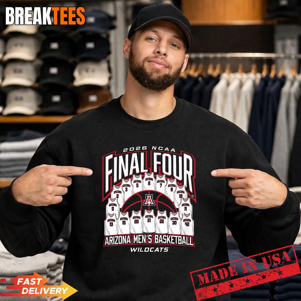 Arizona Men’s Basketball Final Four 2026 T-Shirt