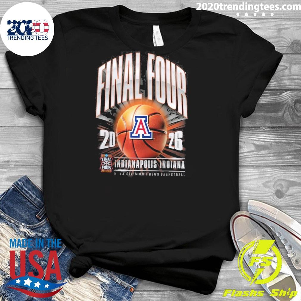 Arizona Wildcats 2026 Ncaa Division I Men’s Basketball Indianapolis Indiana Shirt