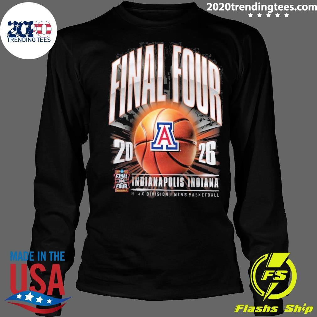 Arizona Wildcats 2026 Ncaa Division I Men’s Basketball Indianapolis Indiana Shirt