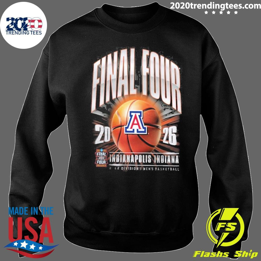 Arizona Wildcats 2026 Ncaa Division I Men’s Basketball Indianapolis Indiana Shirt