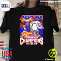 Arizona Wildcats Big 12 Conference Champions Wilbur The Wildcat Mascot Shirt