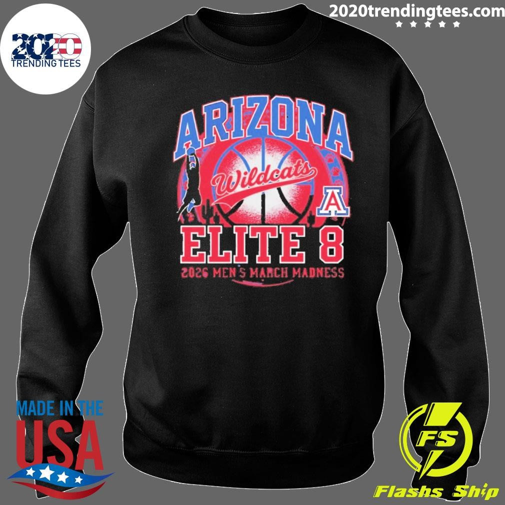 Arizona Wildcats Elite 8 2026 Men’s March Madness Shirt