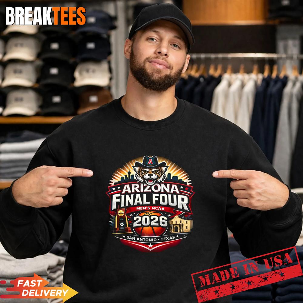 Arizona Wildcats Final Four 2026 Shirt