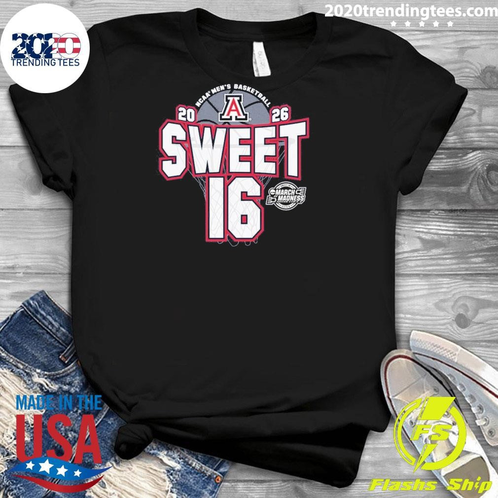 Arizona Wildcats Mens Basketball 2026 Final Four Shirt