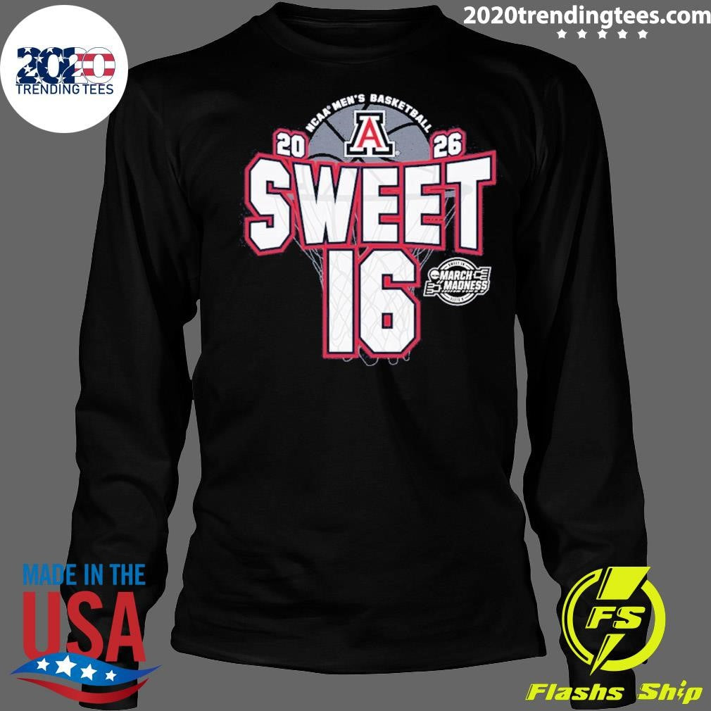 Arizona Wildcats Mens Basketball 2026 Final Four Shirt